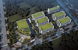 威客电竞昆山工业基地二期工程圆满封顶